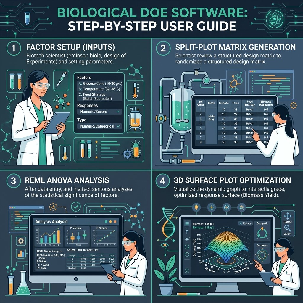 BioDOE Step-by-Step Workflow